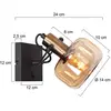 Steinhauer wandlamp Glaslic - brons - metaal - 3864BR