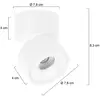 Mexlite - spot - Fez Black - blanc - métal - ø 8cm - led - 2673W