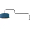 Steinhauer - applique murale - Bloeba - bleu noir - métal velours