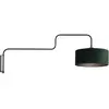 Steinhauer - applique murale - Bloeba - vert noir - métal velours