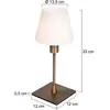 Steinhauer tafellamp Ancilla - brons - metaal - 13,5 cm - E14 fitting ...