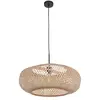 STEINHAUER Suspension lampe suspendue plafonnier salle à manger lumière métal bois beige