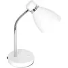 Lampe de table - Spring - blanc - métal - ø 14cm - - Steinhauer