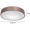 Steinhauer - plafonnier - Ringlede - bronze - plastique métal - ø