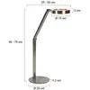 Steinhauer - lampe de table - Ringlux - acier - métal - lampe de