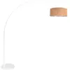 Steinhauer - lampadaire - Sparkled Light - blanc - métal textile