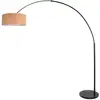 Steinhauer - lampadaire - Sparkled Light - noir - métal textile -
