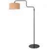 Steinhauer - lampadaire - Bloeba - naturel noir - métal textile -