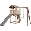 Pragma Axi Beach Tower With Single Swing Brown - Toboggan Gris
