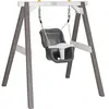 Axi Baby Swing Gris Et Blanc Avec Siege Gris Et Blanc