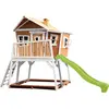 Maisonnette Max avec Bac à Sable & Toboggan Vert clair - AXI