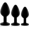 Blackdoor Booty Plug Set Black Rianne S X 3