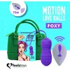 FeelzToys Motion Love Balls Foxy - Vaginale balletjes - Paars