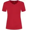 Rogelli Sportshirt Dames Korte Mouwen - Hardloopshirt - Rood - M