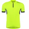 Rogelli Core Fietsshirt Heren - Korte Mouwen - Wielershirt - Fluor, Zwart - Maat 4XL