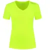 Rogelli Sportshirt Dames Korte Mouwen - Hardloopshirt - Fluor - L