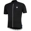 Rogelli Explore Maillot de cyclisme à manches courtes pour homme Noir/blanc