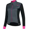 Rogelli Contenta Fietsjack Winter - Dames - Grijs, Zwart, Roze - Maat L