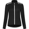 Rogelli Pesara Winter Fietsjack Dames - Wielrenjack - Winddicht - Zwart/Wit - Maat S