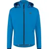 AGU GO Regenjas Essential - Regenjas Dames & Heren - Ademende en Waterdichte Regenjas - Fietsjack - Blauw - L