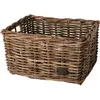 Fastrider Zeno Rotan Fietsmand - Bruin - 26L - Handgemaakt