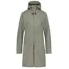 AGU SeQ Regenjas - Regenjas Dames Waterdicht - Regenjas Lang model - Water- en Winddicht - Ademend - Groen - S