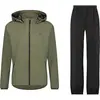 Agu GO Regenpak Essential Dames & Heren - Groen - XL - Waterdicht & Ademend