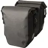 AGU Dubbele Fietstas Shelter - Grijs - 42L - Waterdicht - MIK compatible
