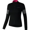 SHIMANO KAEDE ISOLEREND WINDSHIRT Fietsshirt lange mouwen dames zwart-...