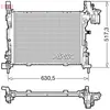 DENSO Radiateur moteur pour RENAULT: Kangoo (Ref: DRM23062)