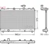 Radiateur DRM47038 Denso