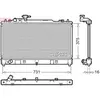 DENSO Radiateur moteur pour MAZDA: 6 (Ref: DRM44036)