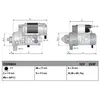 Startmotor DSN604 Denso