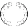 ABS All Brake Systems Remschoenset parkeerrem