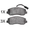 ABS All Brake Systems Remblokken set