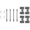 Accessoireset schijfremblok 0967Q ABS
