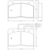 ABS All Brake Systems Remblokken set