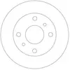 Remschijf 16063 ABS