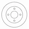 Remschijf 16156 ABS