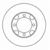 Remschijf 16160 ABS