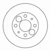 Remschijf 16122 ABS