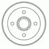 ABS All Brake Systems Remtrommel