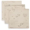 Lot de 3 mini langes Woolly (31 x 31 cm)