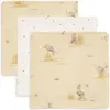 Lot de 3 mini langes Kangaroots (31 x 31 cm)