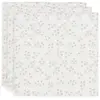 Lot de 3 langes en gaze de coton Leafy Dreams (70 x 70 cm)