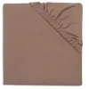 Drap housse en jersey Milky Coffee (60 x 120 cm)