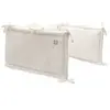 Tour de lit Cloudy Rib Oatmeal (pour lits 60 x 120 ou 70 x 140 cm)