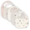 Lot de 5 bavoirs imperméables Animal Friends