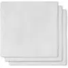 Jollein Lot de 3 essuie-mains hydrophiles blancs (31 x 31 cm)