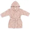 Jollein Peignoir coton éponge 3-4 ans Miffy Jacquard Rose Sauvage - Enfant
